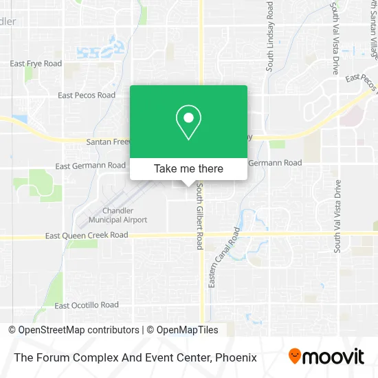The Forum Complex And Event Center map