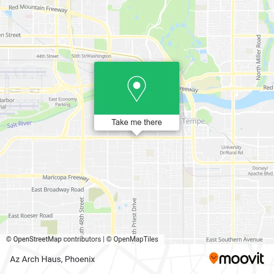 Az Arch Haus map
