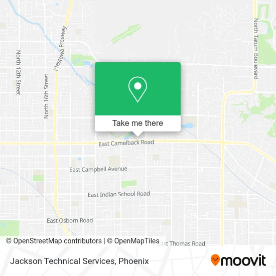 Jackson Technical Services map