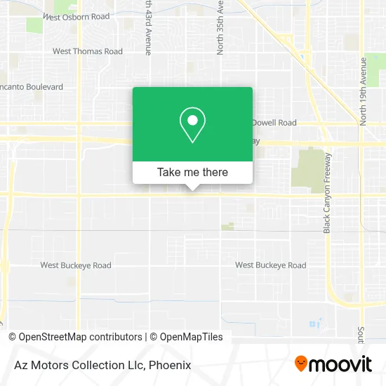 Az Motors Collection Llc map