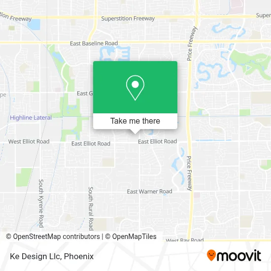 Ke Design Llc map