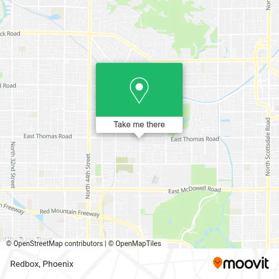 Redbox map
