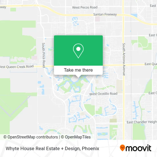 Whyte House Real Estate + Design map