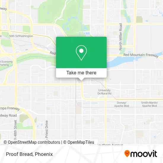 Proof Bread map