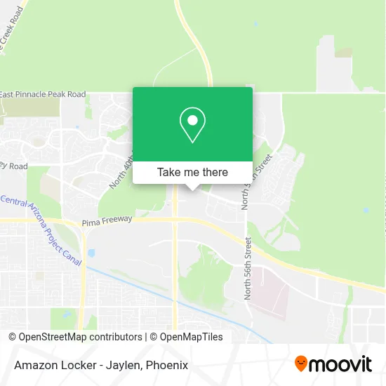 Amazon Locker - Jaylen map