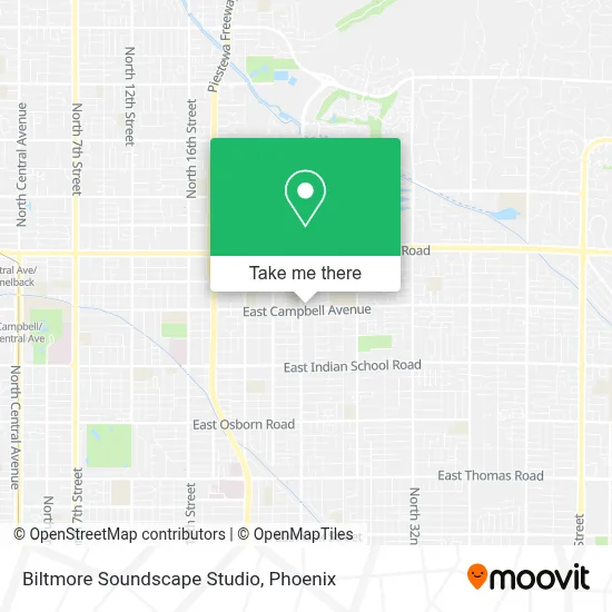 Biltmore Soundscape Studio map