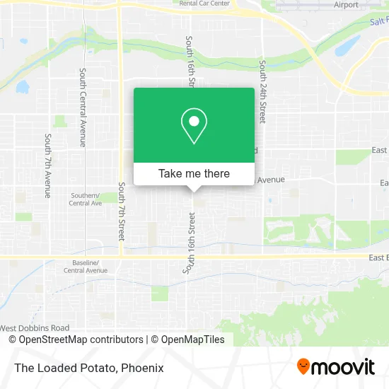The Loaded Potato map