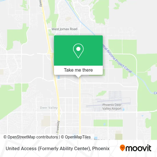 United Access (Formerly Ability Center) map