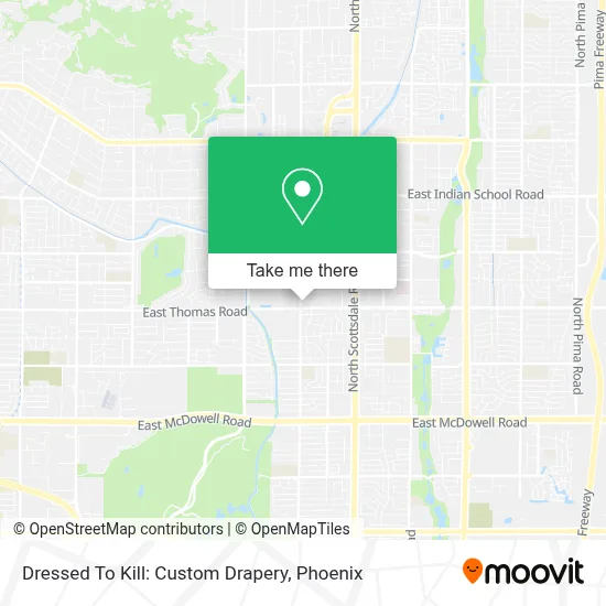 Dressed To Kill: Custom Drapery map