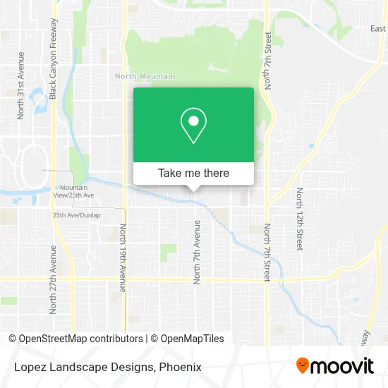 Lopez Landscape Designs map