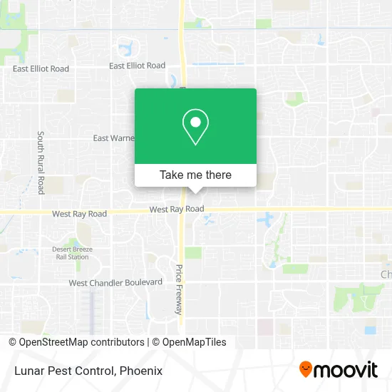 Lunar Pest Control map