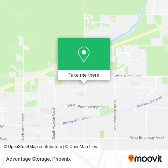 Advantage Storage map