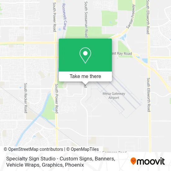 Specialty Sign Studio - Custom Signs, Banners, Vehicle Wraps, Graphics map