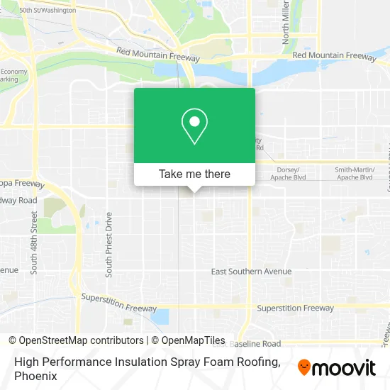 High Performance Insulation Spray Foam Roofing map