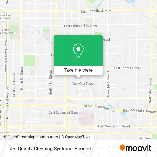 Total Quality Cleaning Systems map