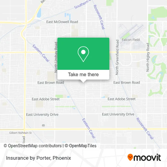 Insurance by Porter map