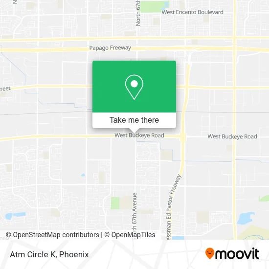 Atm Circle K map