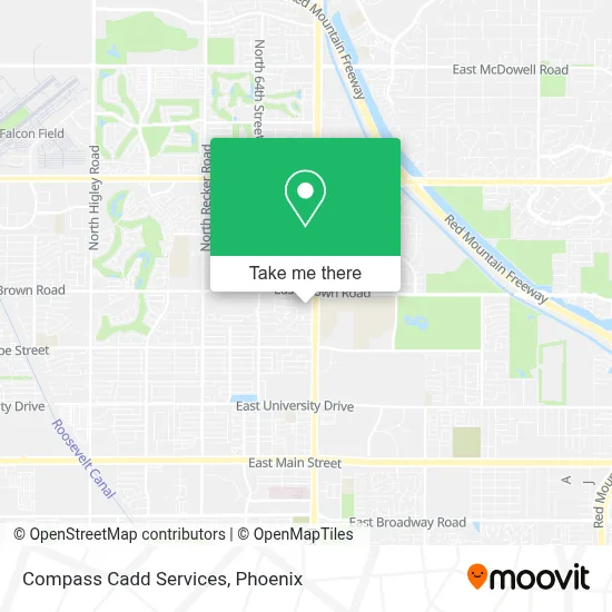 Compass Cadd Services map