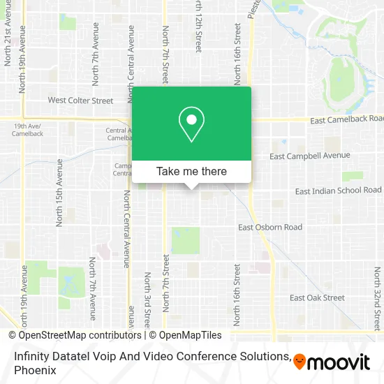 Infinity Datatel Voip And Video Conference Solutions map