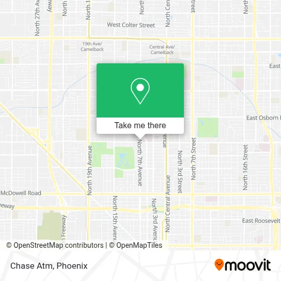 Chase Atm map