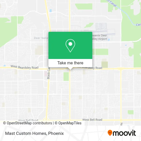 Mast Custom Homes map