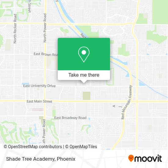 Shade Tree Academy map