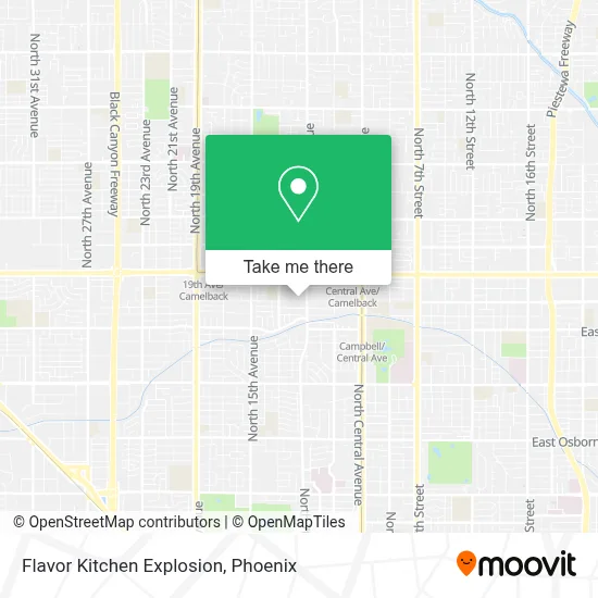 Flavor Kitchen Explosion map