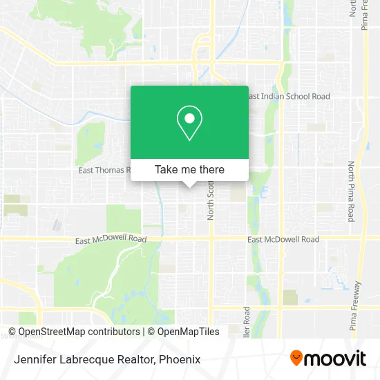 Jennifer Labrecque Realtor map