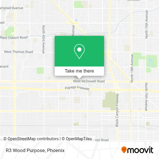 R3 Wood Purpose map