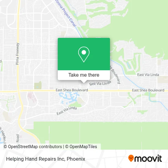 Helping Hand Repairs Inc map