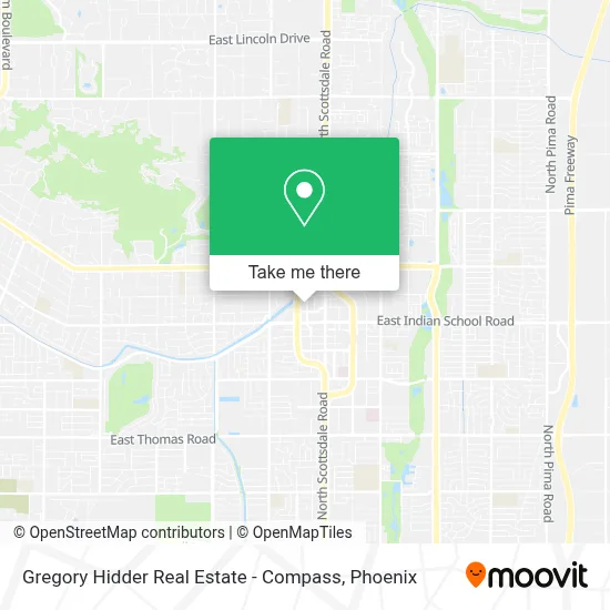 Gregory Hidder Real Estate - Compass map