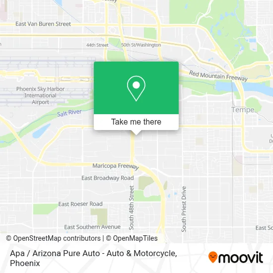 Apa / Arizona Pure Auto - Auto & Motorcycle map