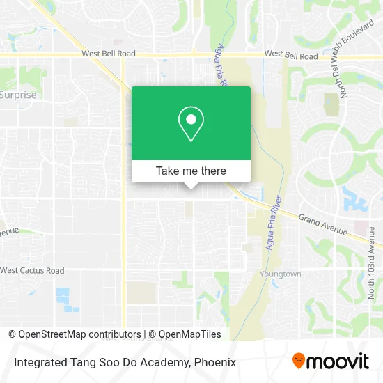 Integrated Tang Soo Do Academy map