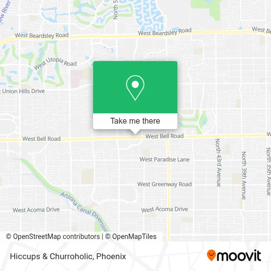 Hiccups & Churroholic map