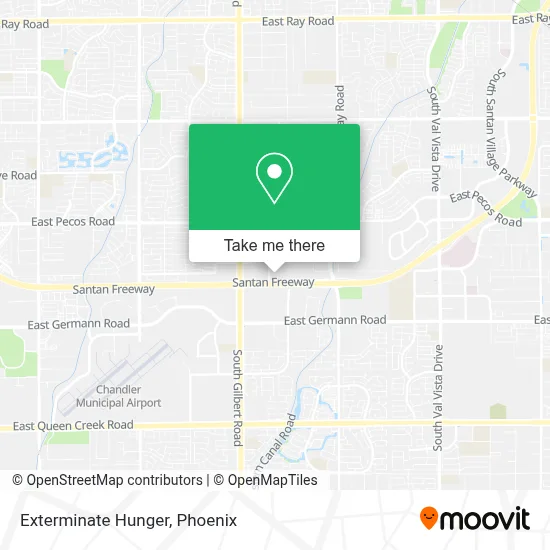Exterminate Hunger map