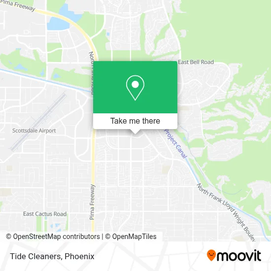 Tide Cleaners map