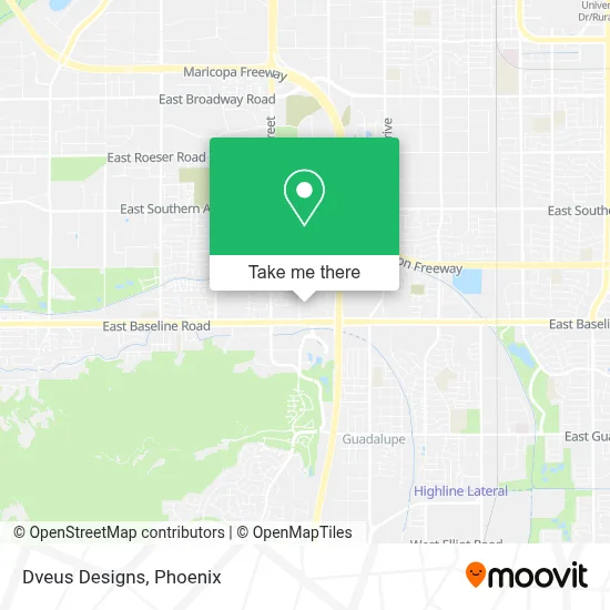 Dveus Designs map