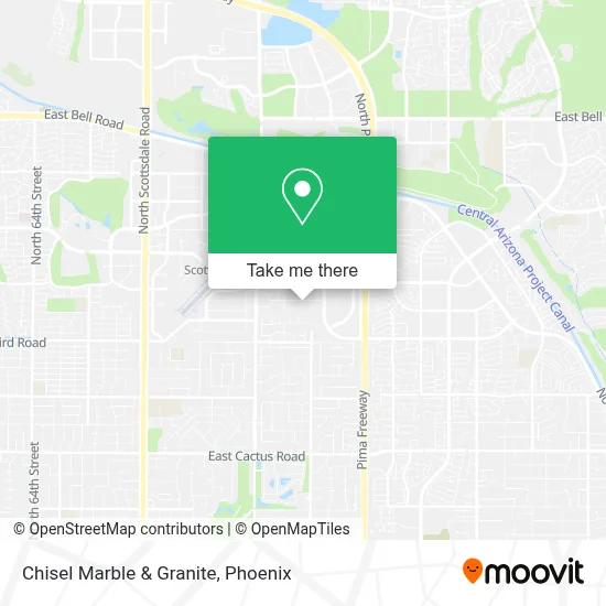 Chisel Marble & Granite map