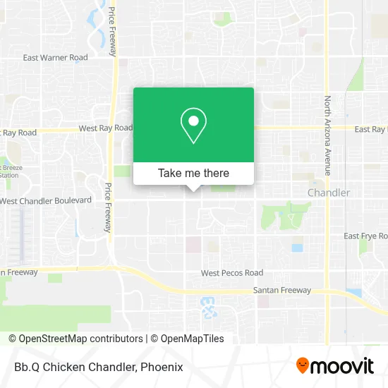 Bb.Q Chicken Chandler map