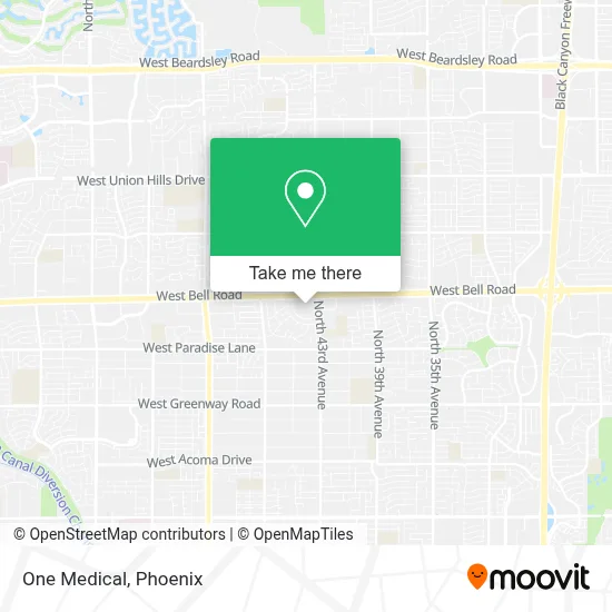 One Medical map