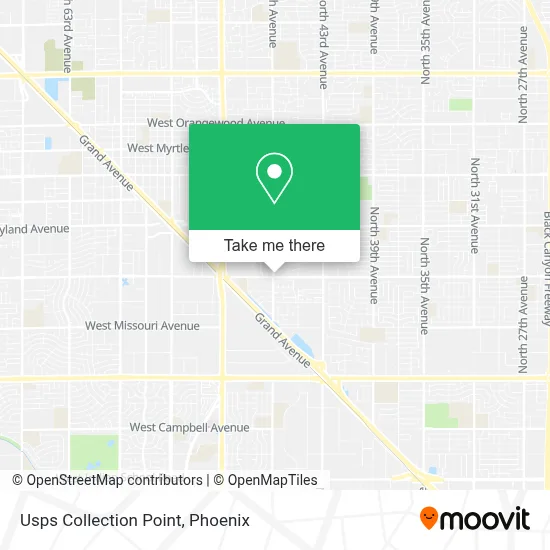 Usps Collection Point map