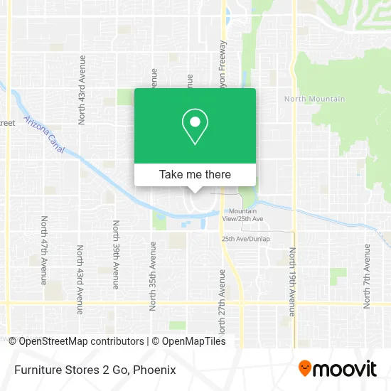 Furniture Stores 2 Go map