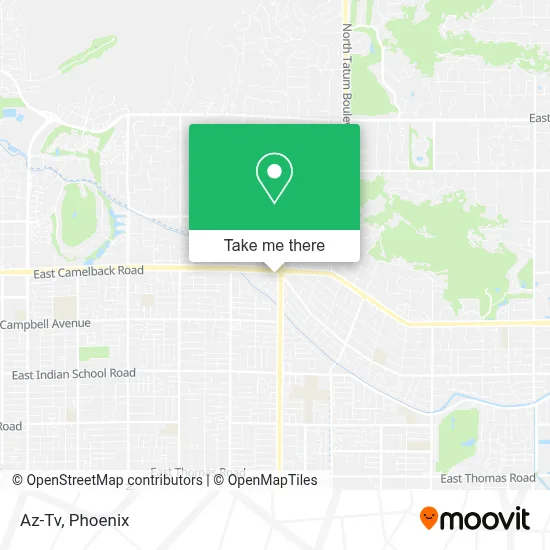 Az-Tv map