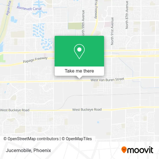 Jucemobile map
