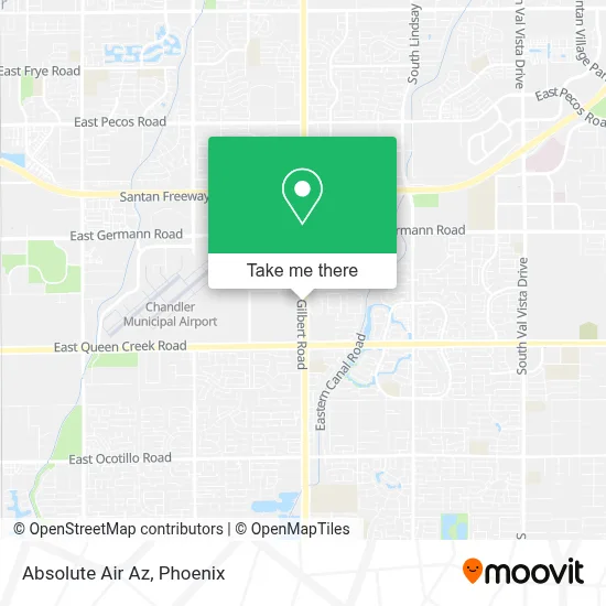 Absolute Air Az map