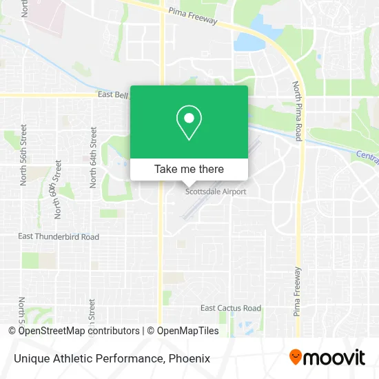 Unique Athletic Performance map