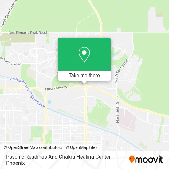 Psychic Readings And Chakra Healing Center map