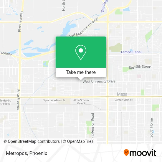 Metropcs map