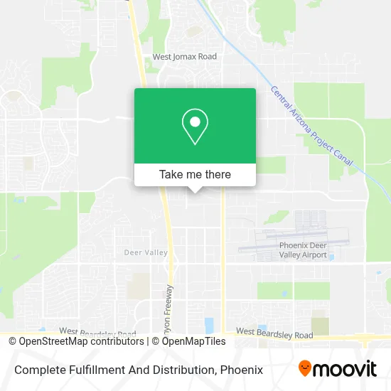 Complete Fulfillment And Distribution map