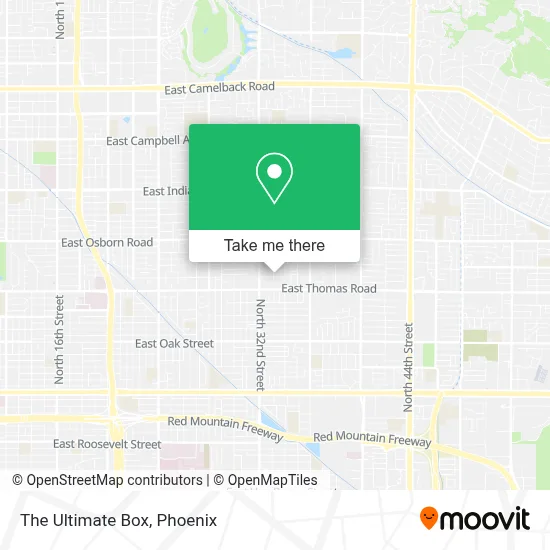 The Ultimate Box map